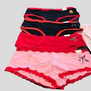 Fashion Bug Y2K Plus Size Panty Bundle of 4 Size 12 NWT